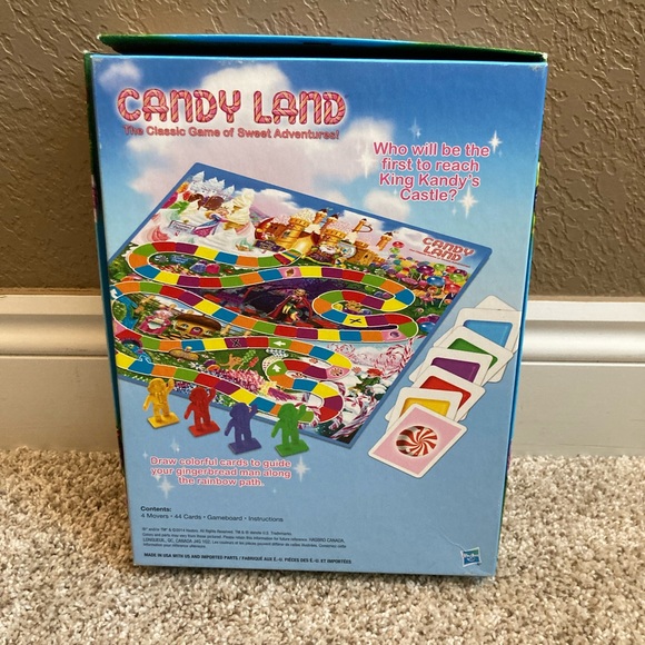 Toys Hasbro Candy Land Board Game For Kids Great Condition And